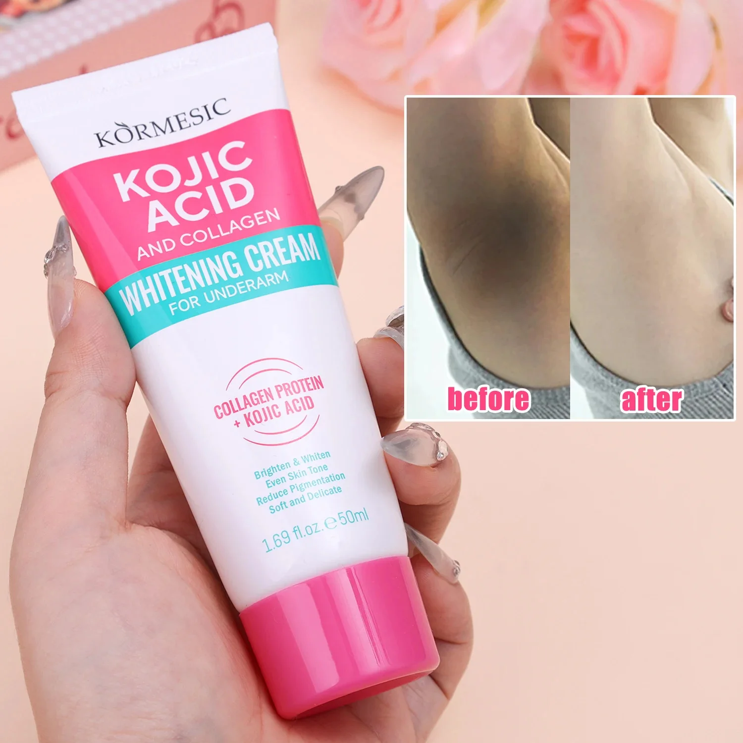 Anti-Aging Face Cream - Коллагеновый крем для осветления кожи подмышек