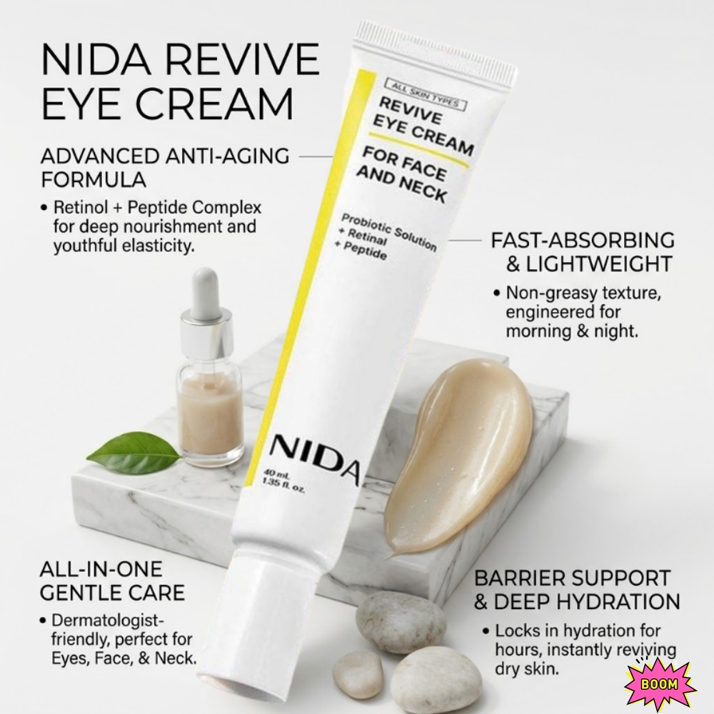 Anti-Aging Face Cream - Крем для глаз NIDA с ретинолом