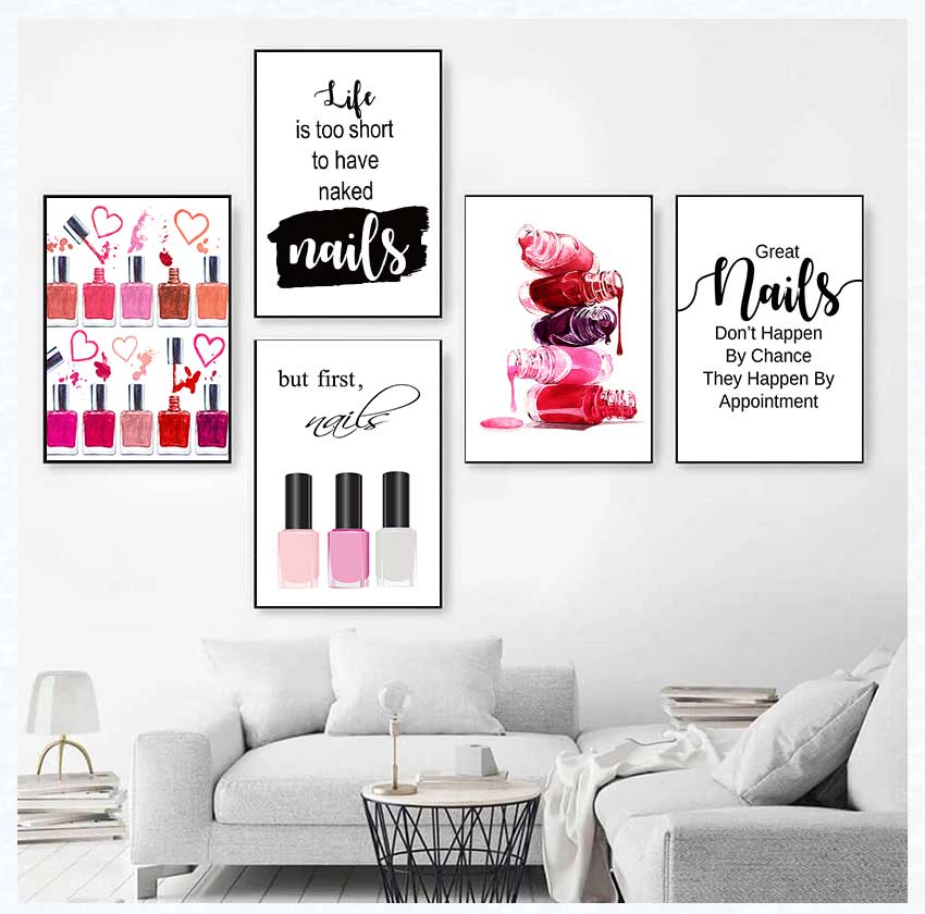 Beauty Of Makeup Quotes - Художественные постеры и принты, подарок для