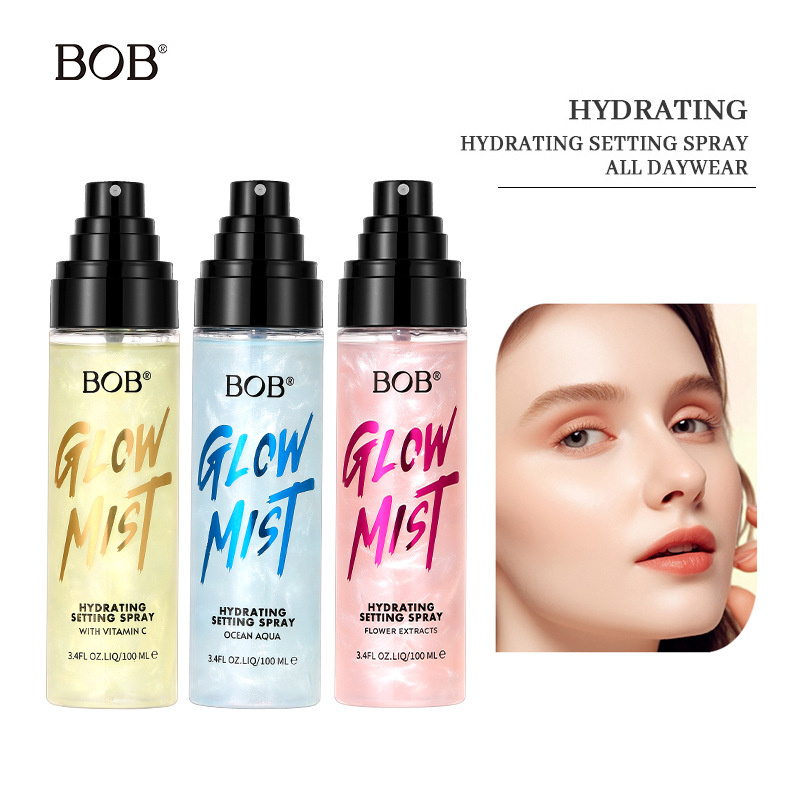 Makeup Fixing Mist - Спрей-фиксатор для макияжа BOB Shimmer: увлажняющий,