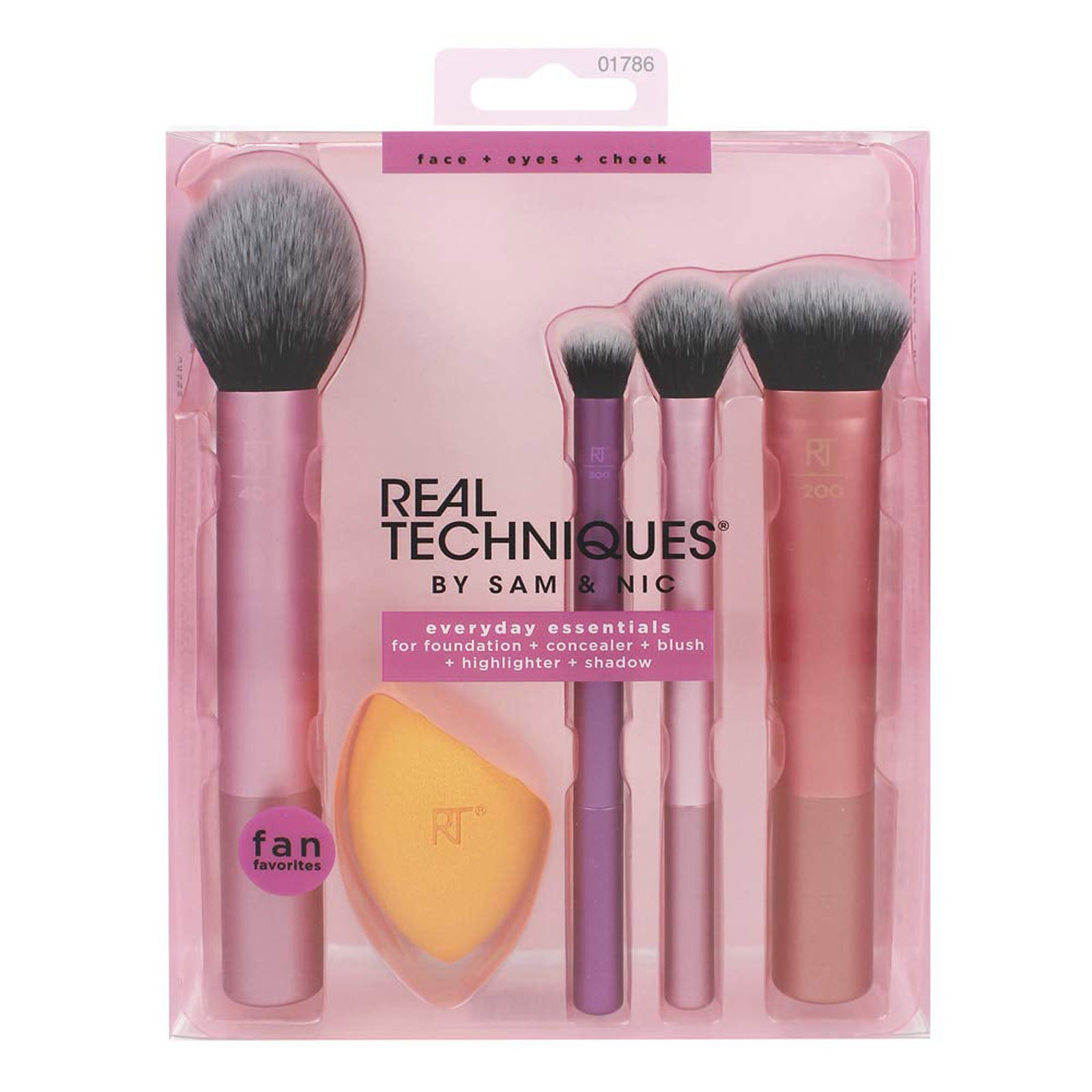 Makeup Beauty Ro - Real Techniques профессиональный набор кистей для
