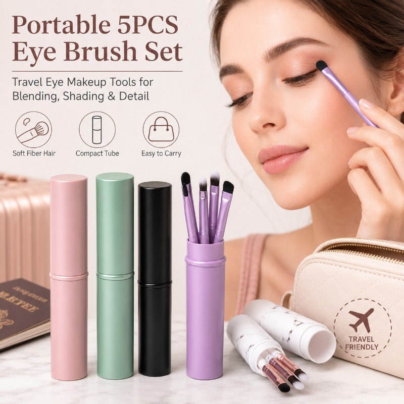 Beauty Makeup Youtube - Набор мини-кистей для глаз в компактном