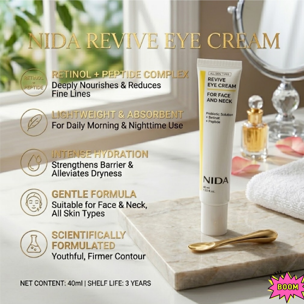 Крем для глаз NIDA с ретинолом – обзор и цена Anti-Aging Face Cream
