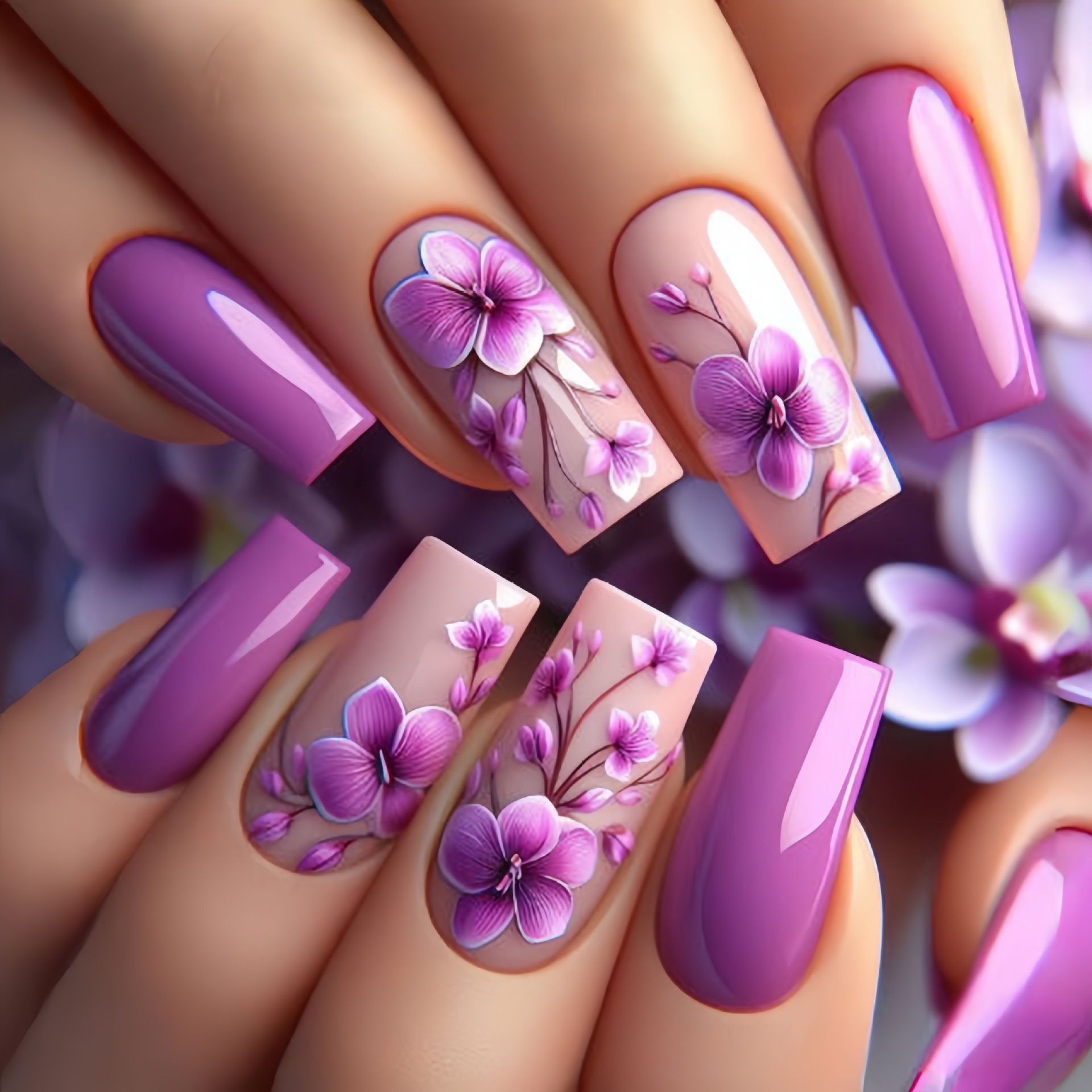 24 шт./компл., средние длинные – обзор и цена Nail Extension Tips