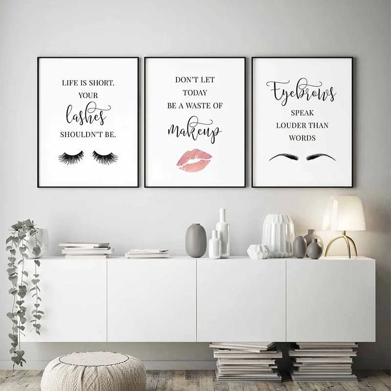 Цитаты для макияжа, постер, ре – обзор и цена Beauty Of Makeup Quotes
