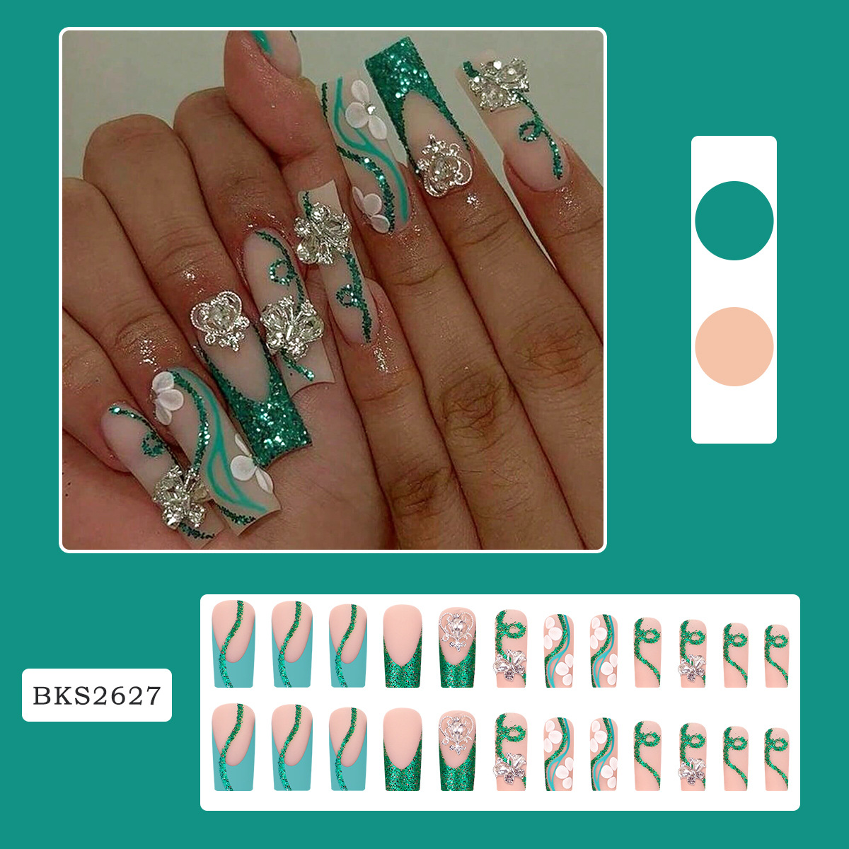 Накладные ногти на длинный гро – обзор и цена Nail Extension Tips