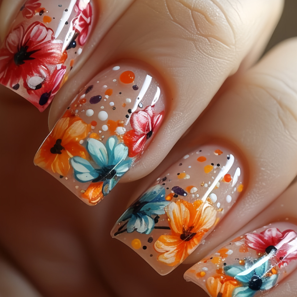 24 шт./компл. средней длины на – обзор и цена Nail Extension Tips