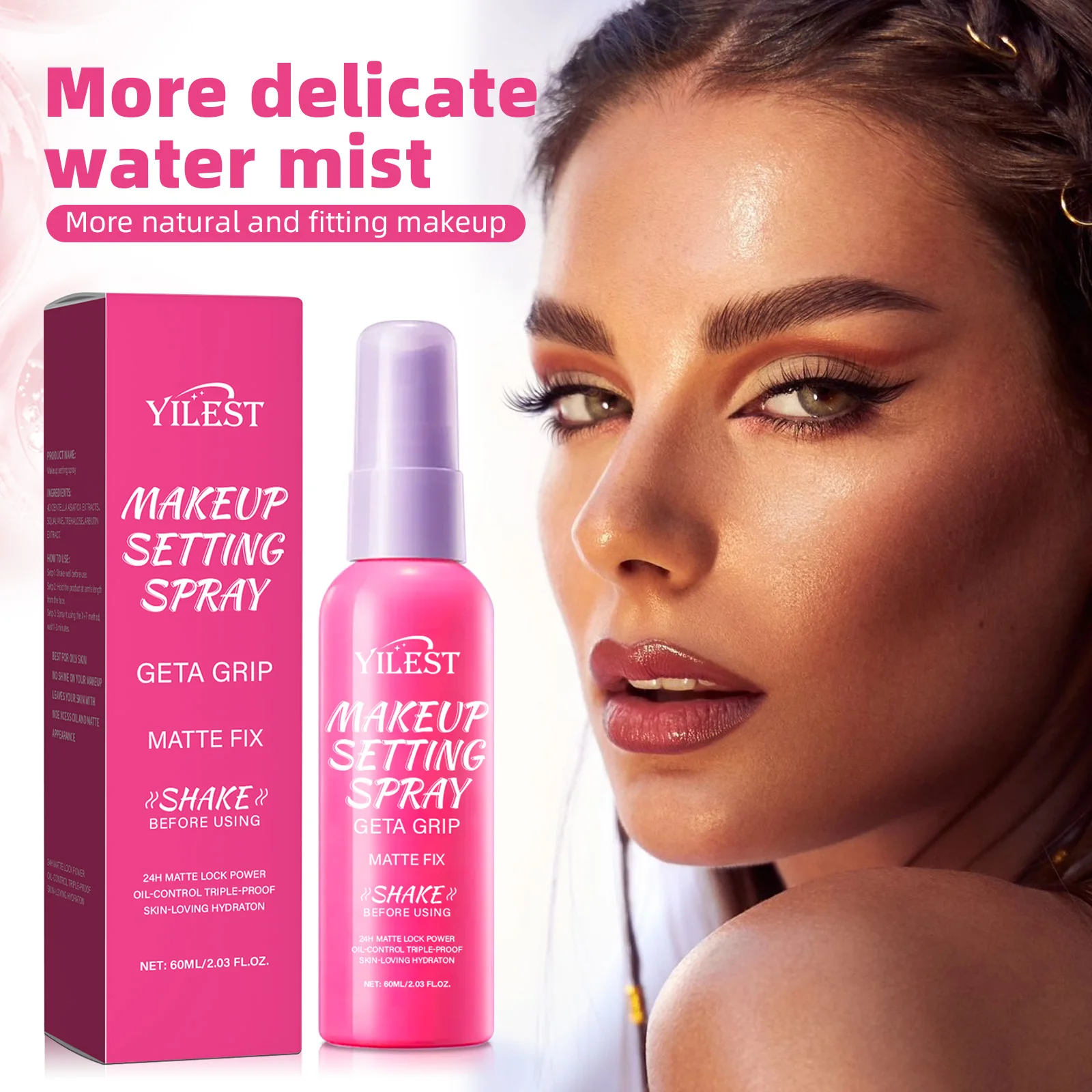 Матовый водостойкий спрей для  – обзор и цена Makeup Fixing Mist