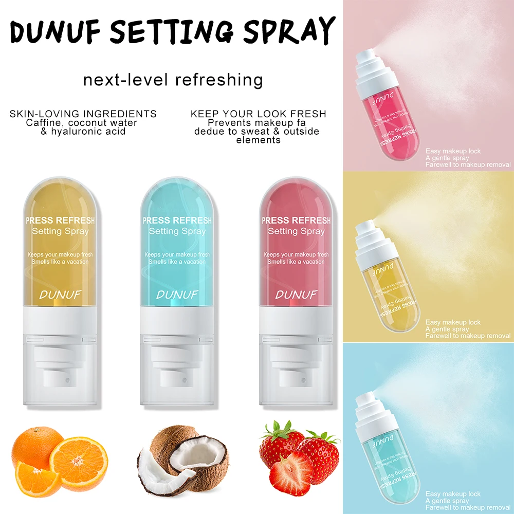DUNUF 1 шт. Увлажняющий спрей  – обзор и цена Makeup Fixing Mist