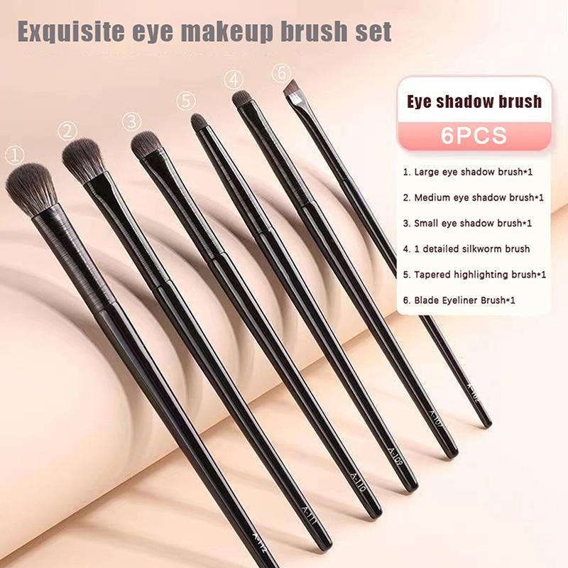 Набор кистей для макияжа глаз  – обзор и цена Makeup Beauty Ro