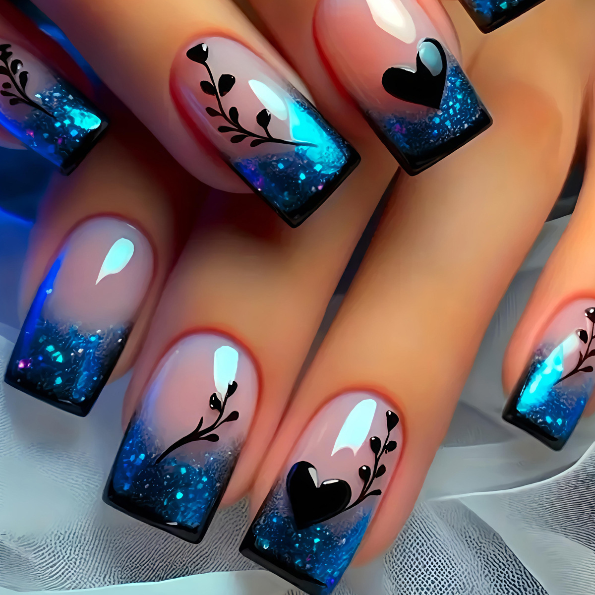 24 шт./набор: Короткие, средни – обзор и цена Nail Extension Tips