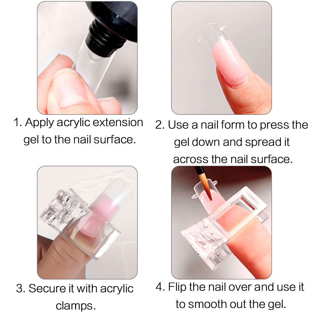 Набор из 5 гибких мягких полиг – обзор и цена Nail Extension Tips