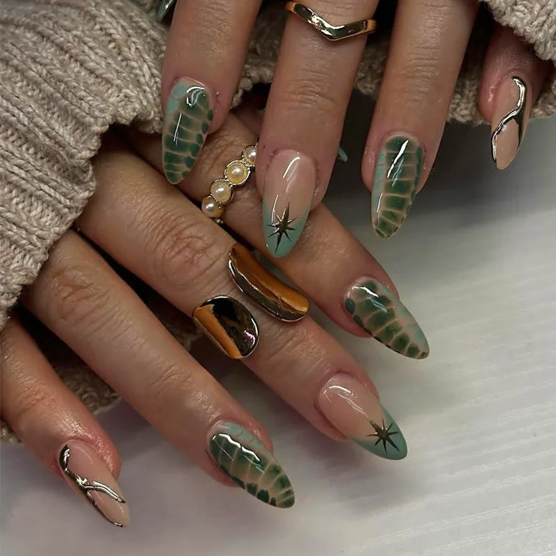 24 шт. накладных ногтей для Хэ – обзор и цена Nail Extension Tips
