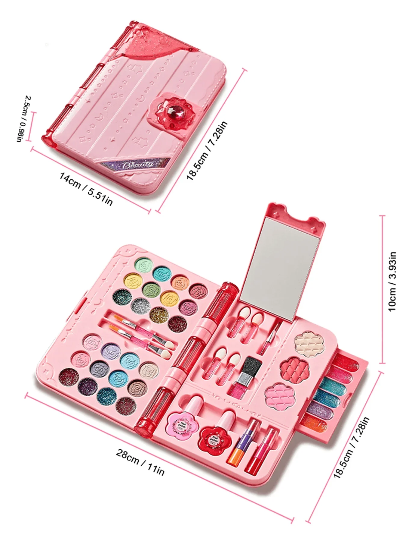 Лучший подарок на День защиты  – обзор и цена Beauty Makeup Kit For Girls