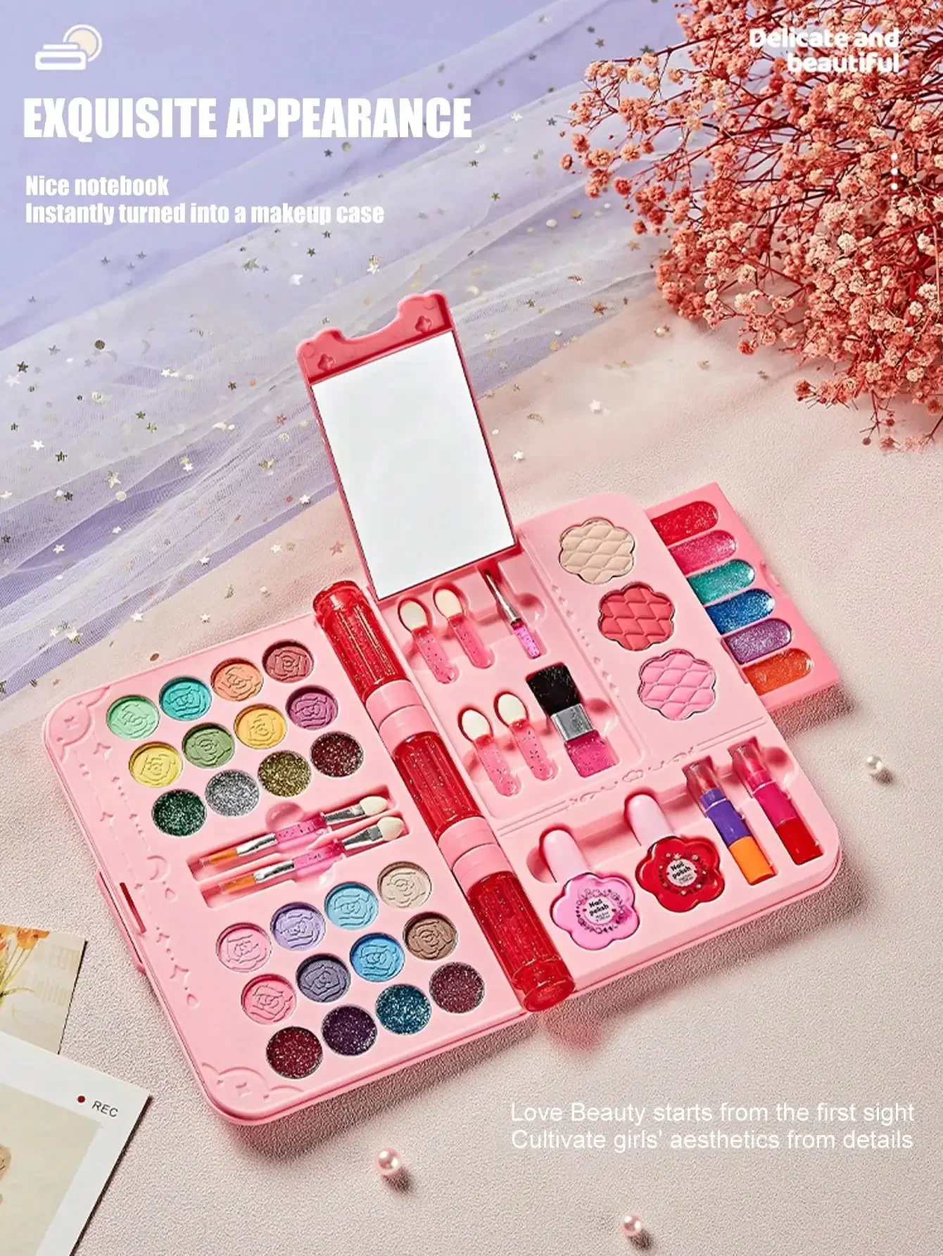 Лучший подарок на День защиты  – обзор и цена Beauty Makeup Kit For Girls